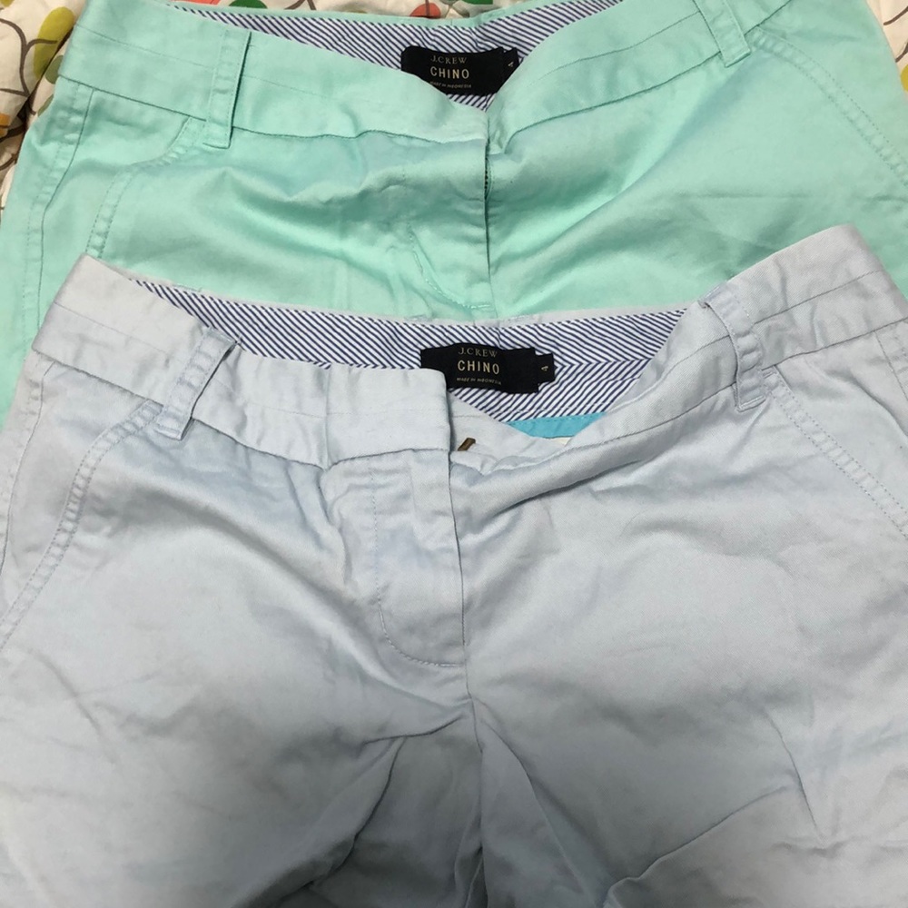 EUC jcrew chino shorts